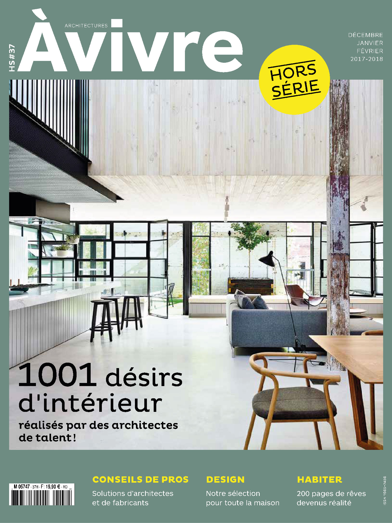 couverture du magazine à vivre decembre 2017