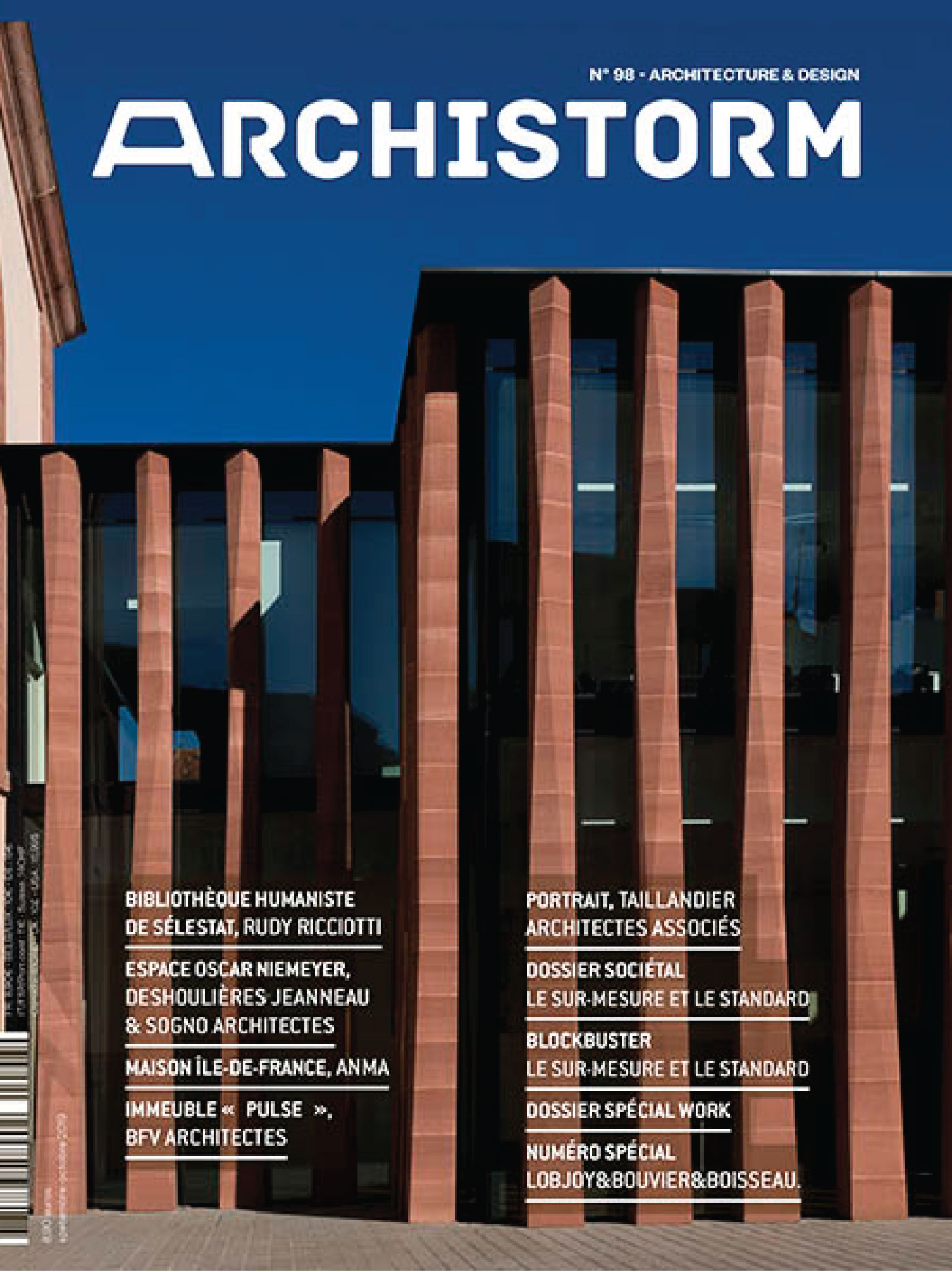 couverture magazine archistorm septembre 2019