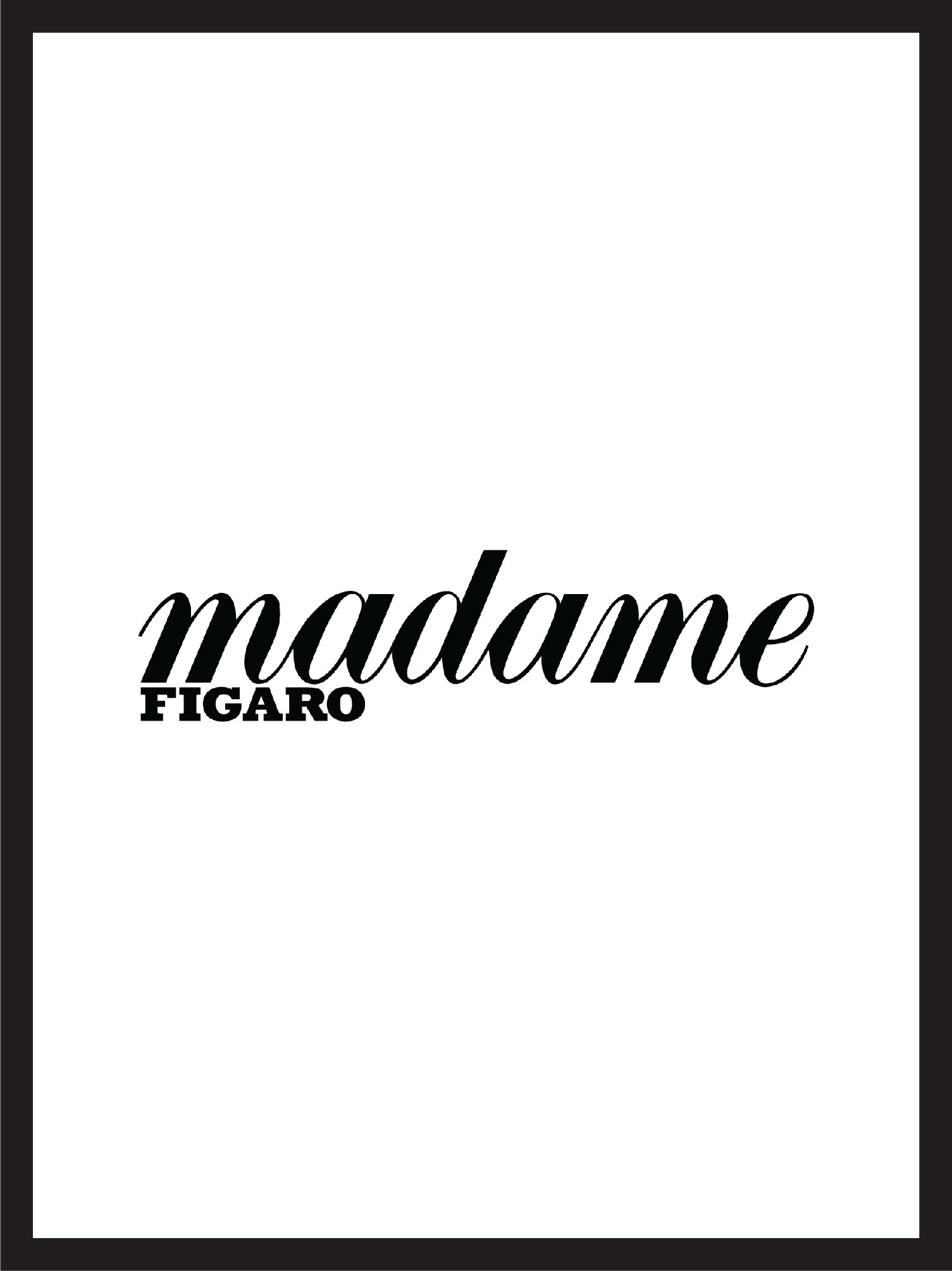 logo of the newspaper le figaro madame