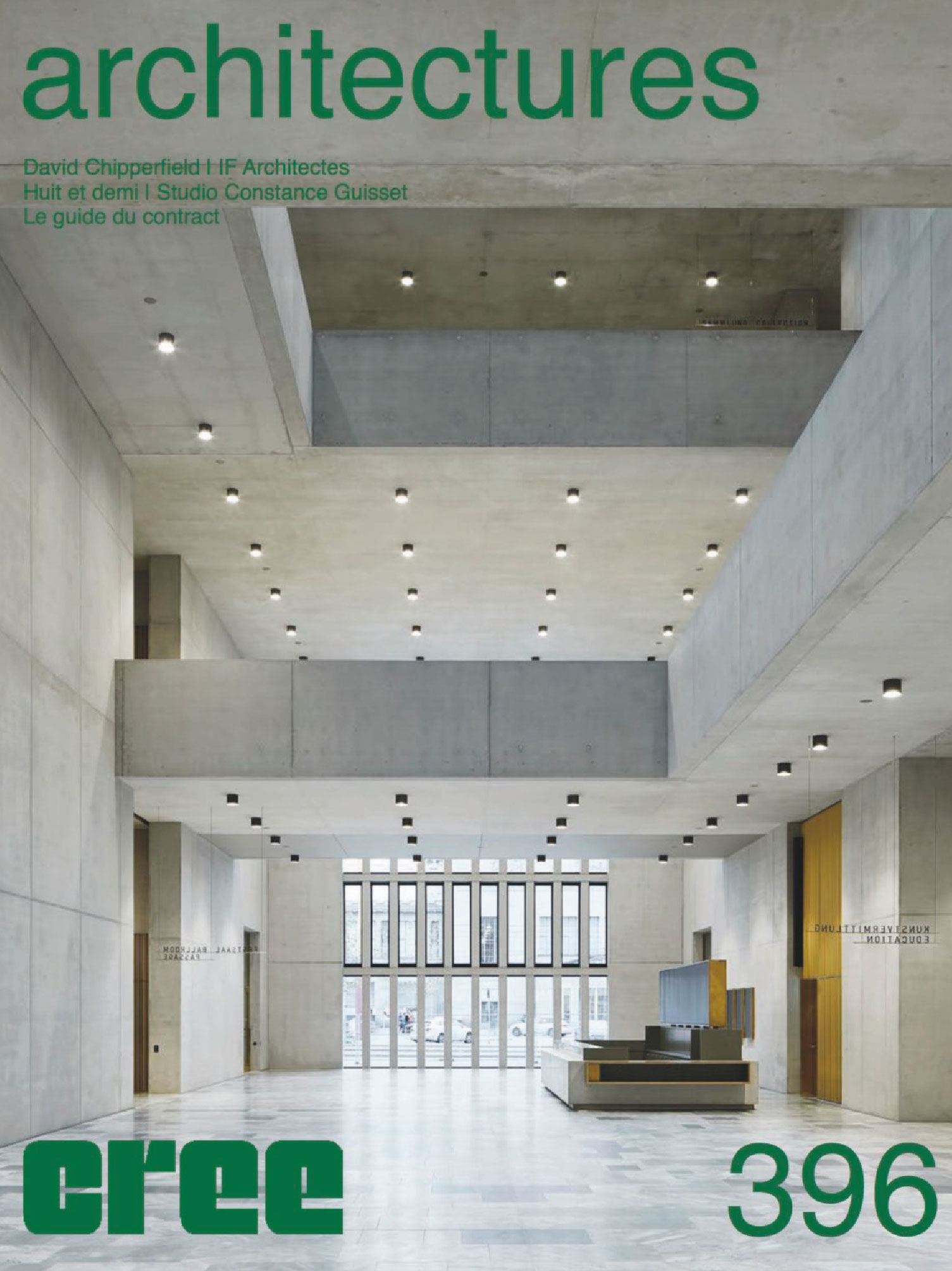 cover of the magazine architectures cree