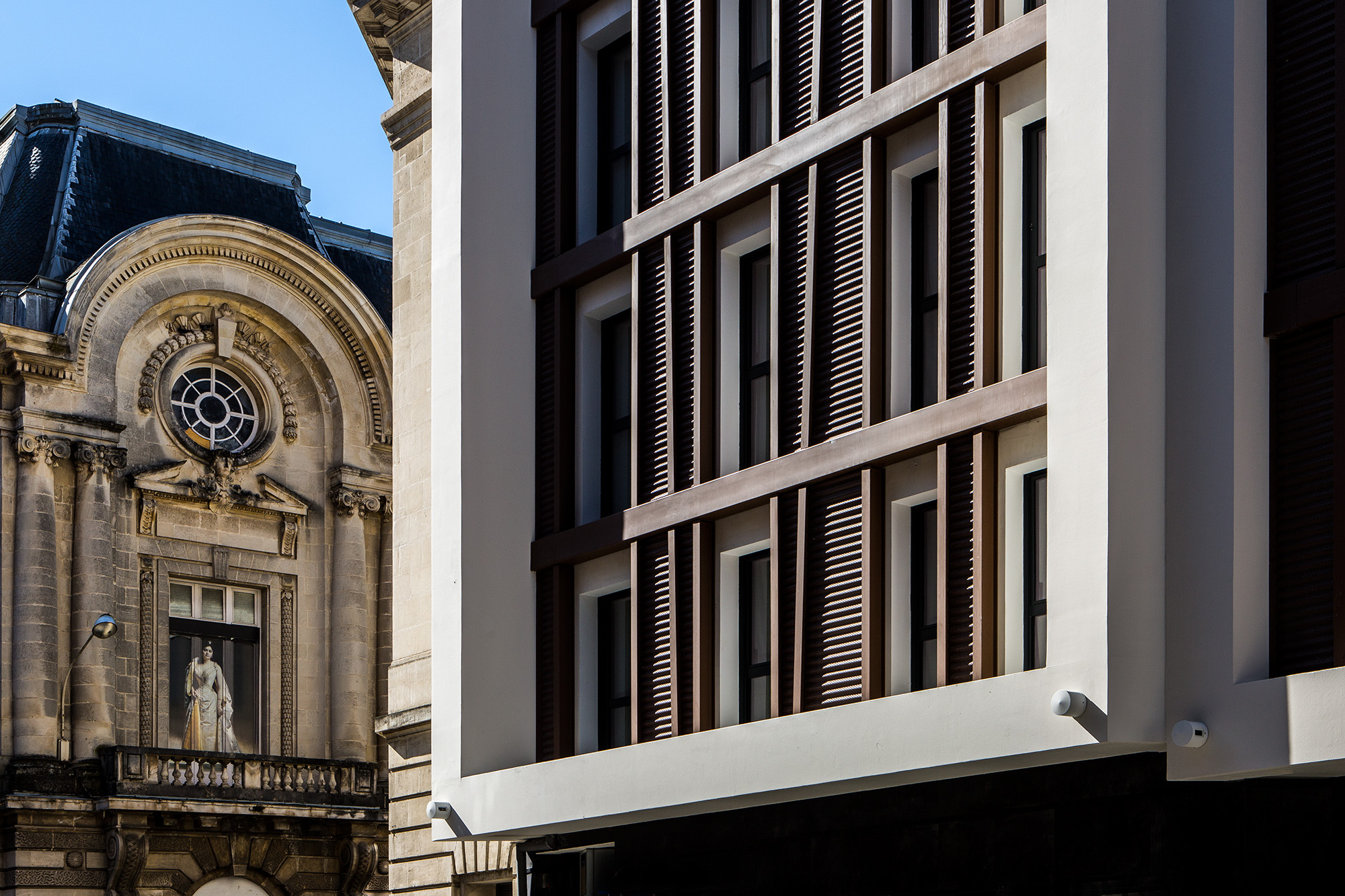 Hôtel Villa Koegui Bayonne, hôtel lifestyle 4 étoiles designé par le studio d'architecture d'intérieur jean-philippe nuel, pays basque, musée historique, façade extérieure, architecture moderne