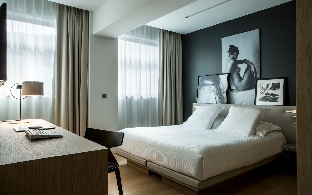 Le Cinq Codet, Parisian hotel, interior design, hotel room, hotel in Paris, luxury hotel, studio jean-philippe nuel, interior designer specialized in hotels