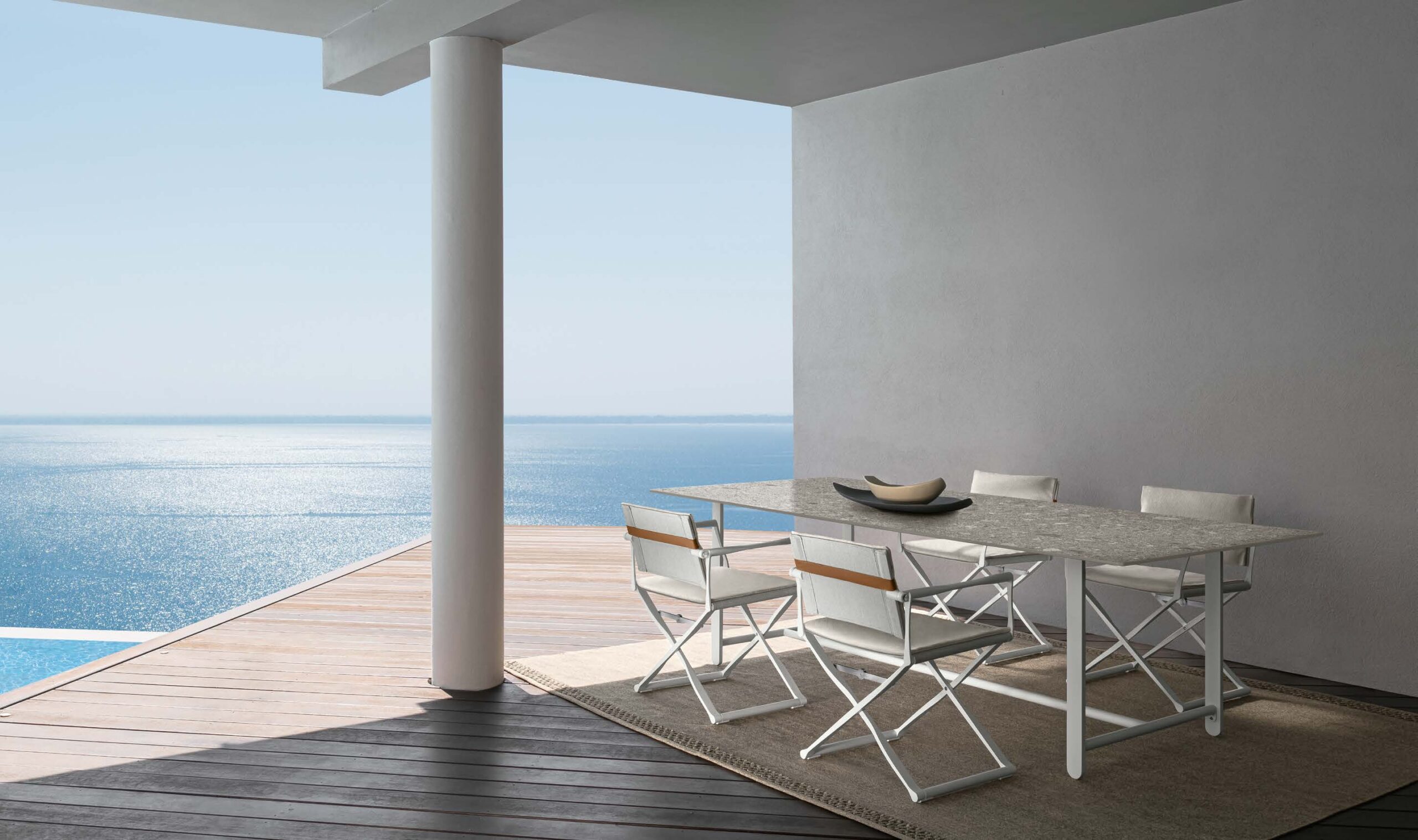 Riviera garden furniture for Talenti Outdoor Living, interior design, interior architecture, object design, designer, furniture creation, studio jean-philippe nuel, salon bord de mer