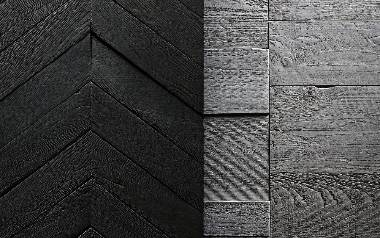 Panneaux Panbeton décoratifs Timber et Chevrons pour Concrete LCDA, décoration d'intérieur, architecture d'intérieur, design d'objets, designer, création design, studio jean-philippe nuel