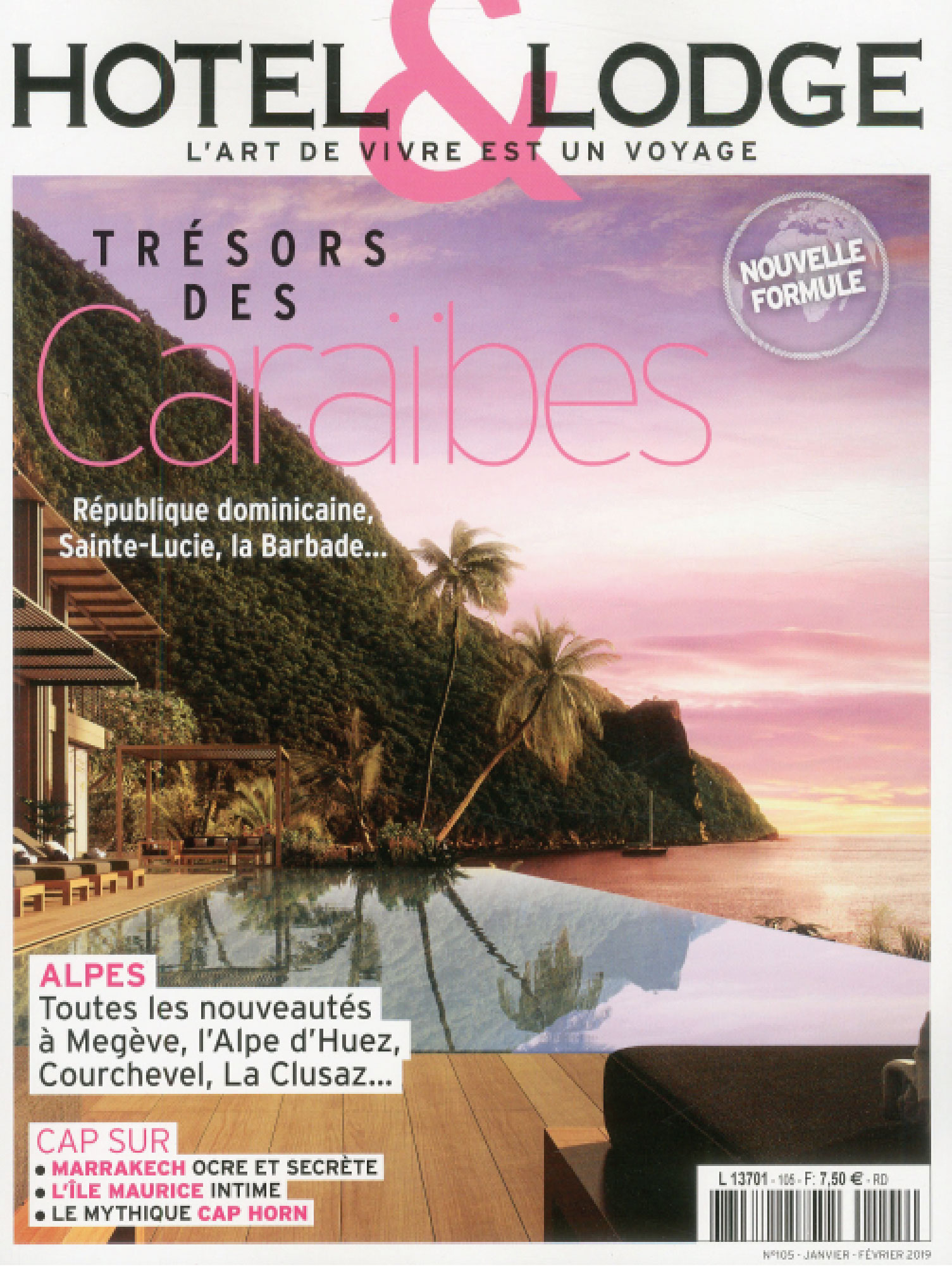 cover of the magazine hotel & lodge february 2019