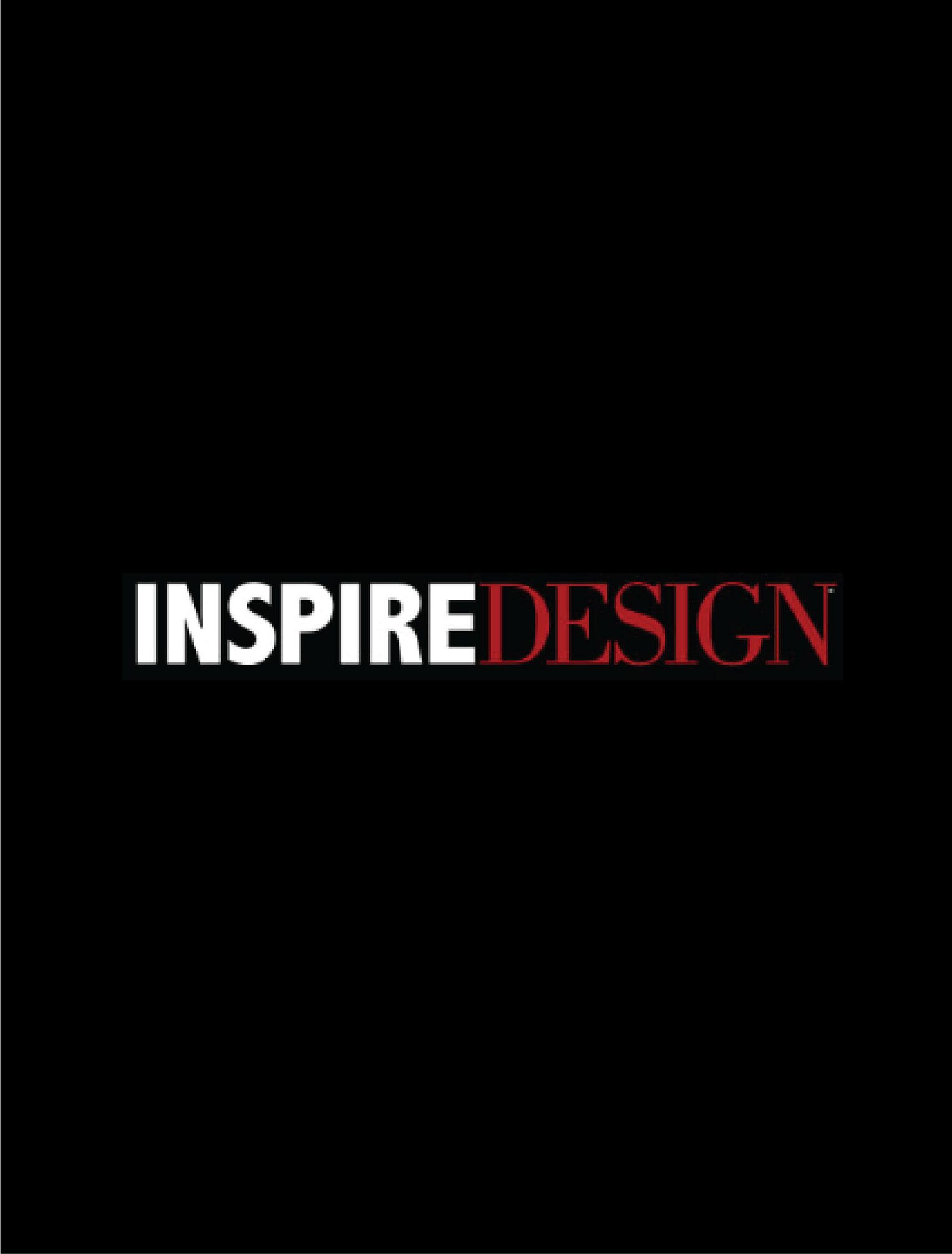 couverture et logo magazine inspire design