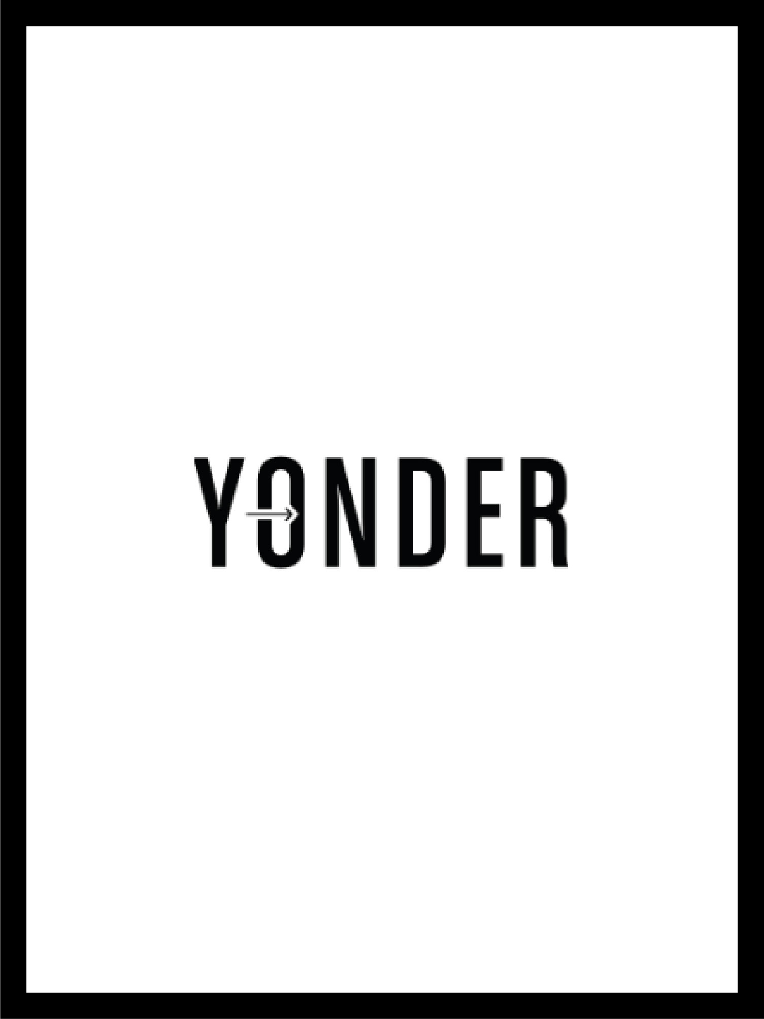 logo and cover of the magazine yonder