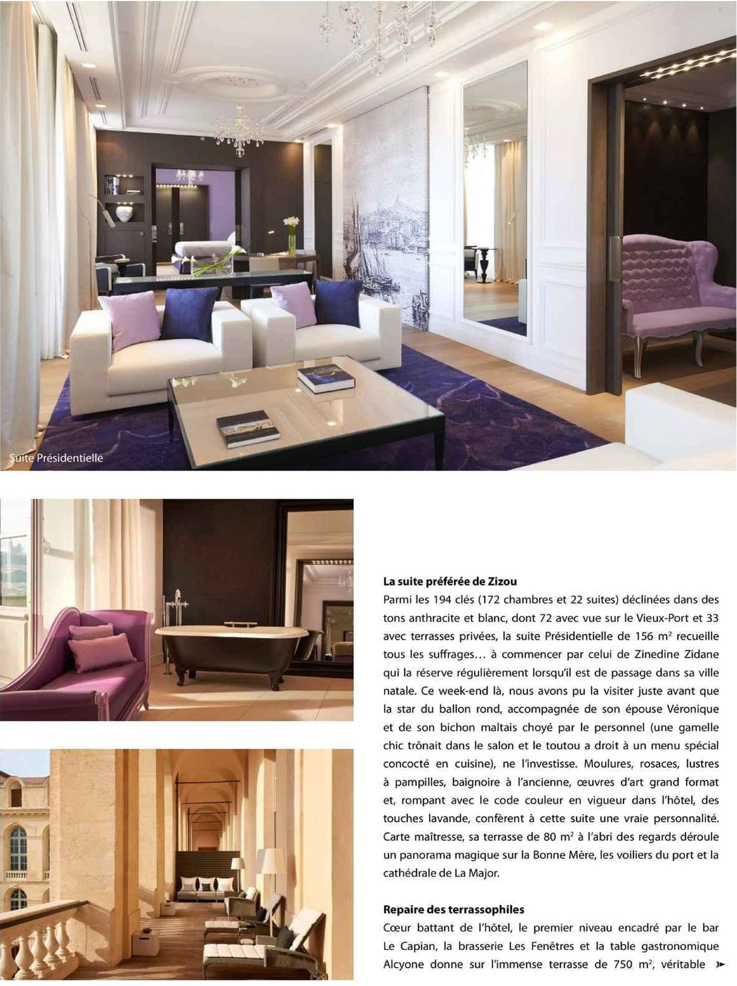 Article on InterContinental Marseille hotel dieu, studio jean-philippe nuel, notre dame de la garde, 5 star luxury hotel, interior design, luxury hotel, interior design