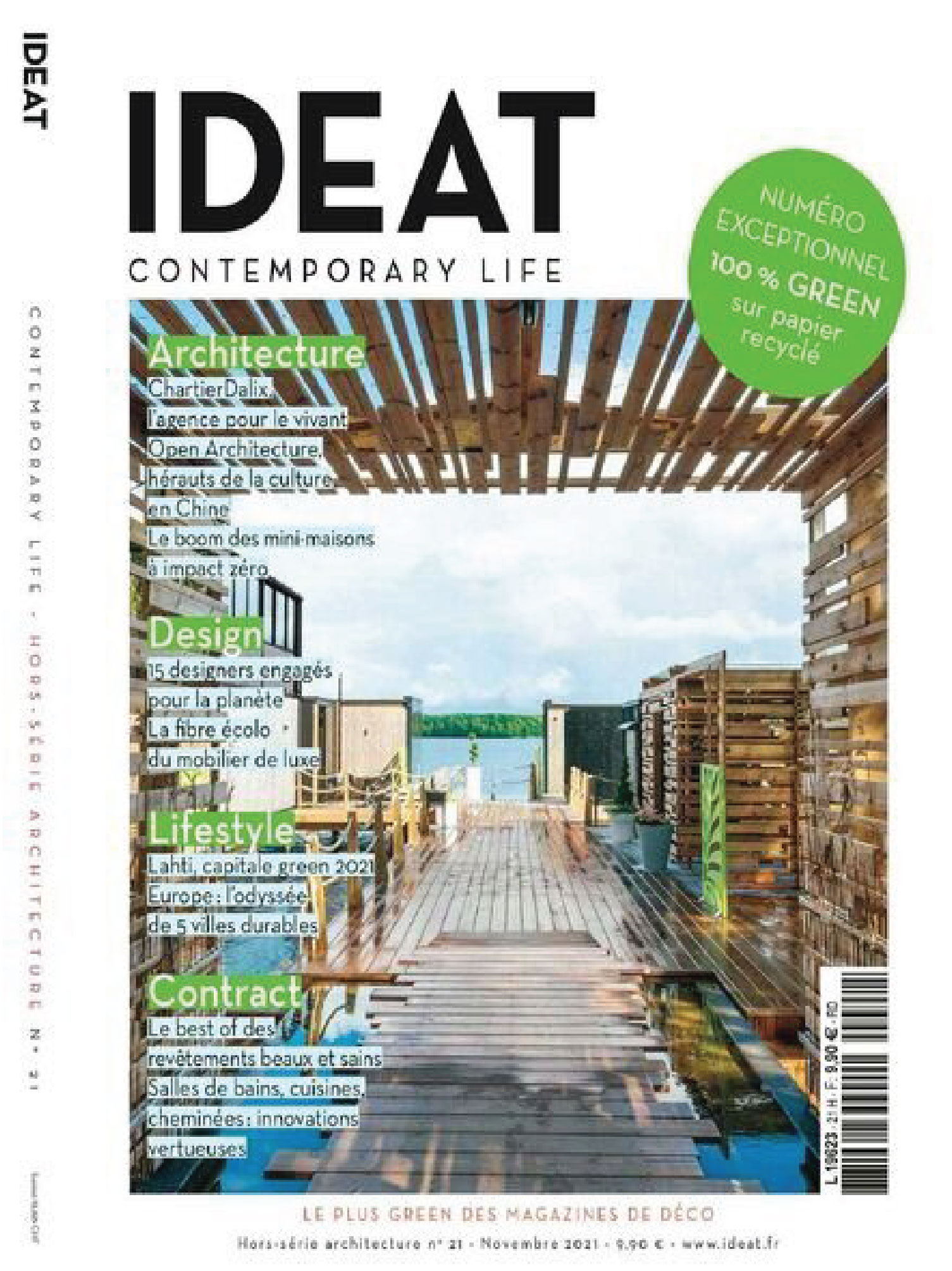 couverture magazine ideat novembre 2021