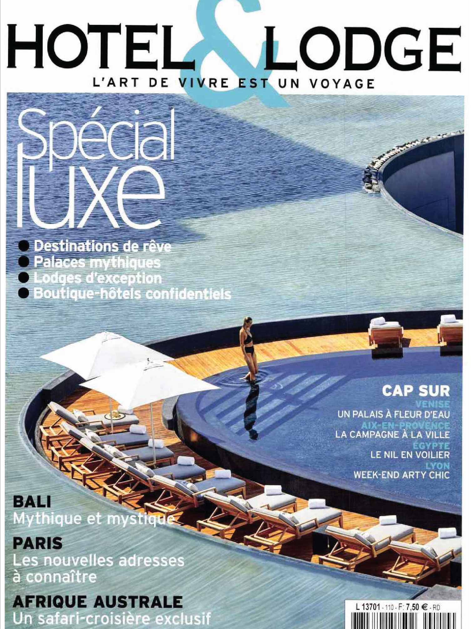 cover of the magazine hotel & lodge decembre 2019