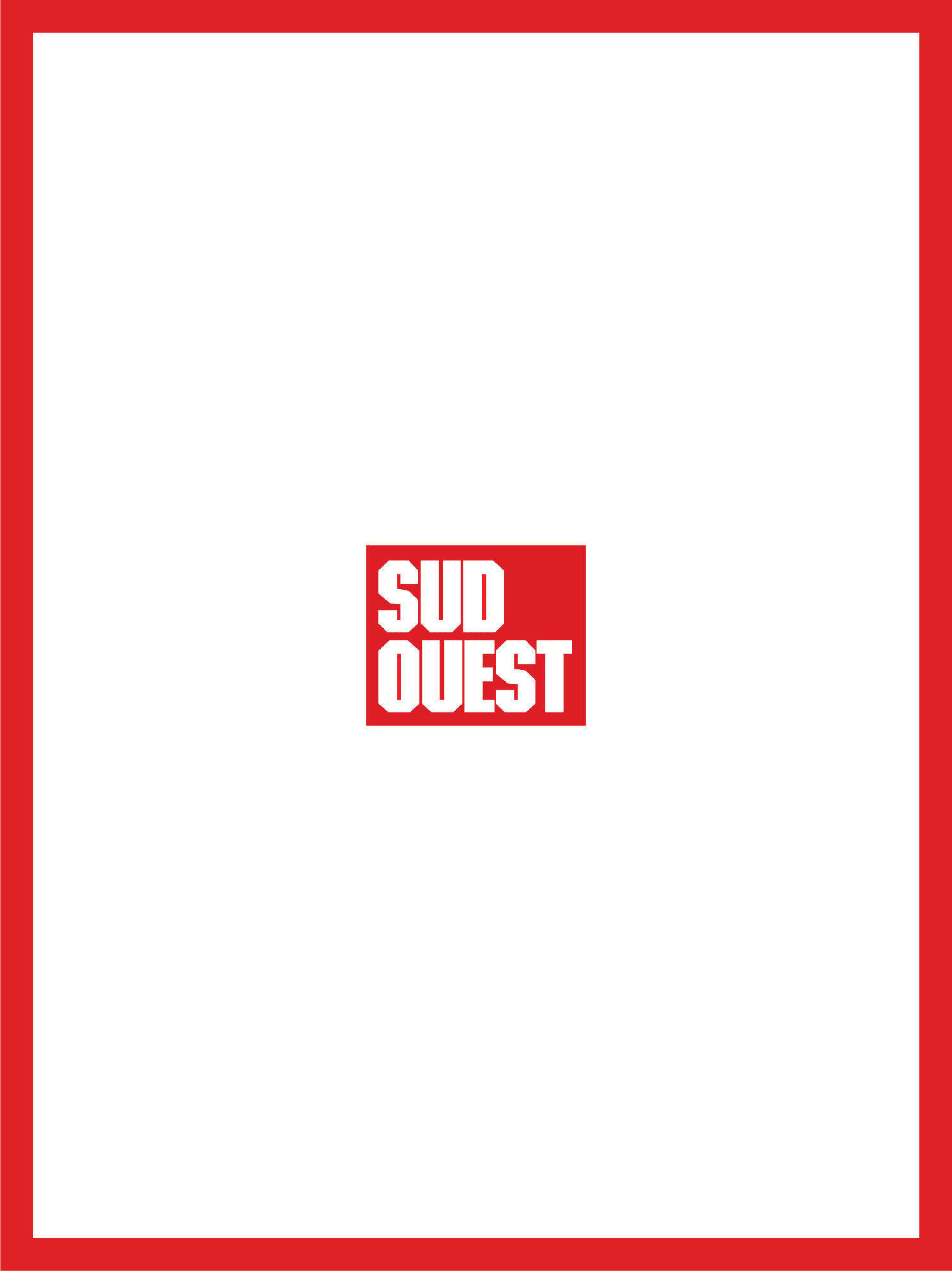 couverture et logo sud ouest