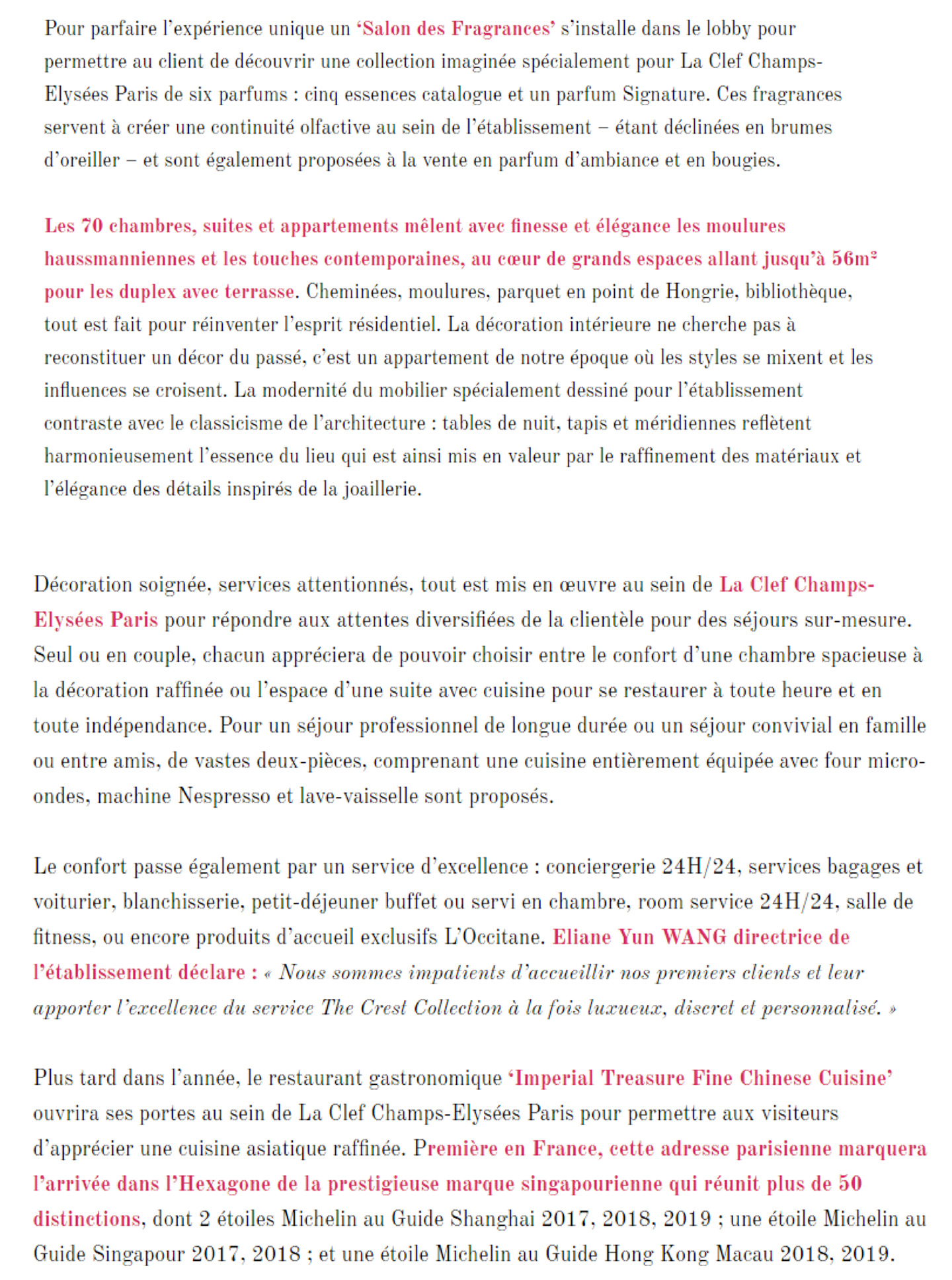 article sur l'hotel de luxe la clef champs elysées paris rénové par le studio d'architecture d'intérieur jean-philippe nuel dans un style français et moderne