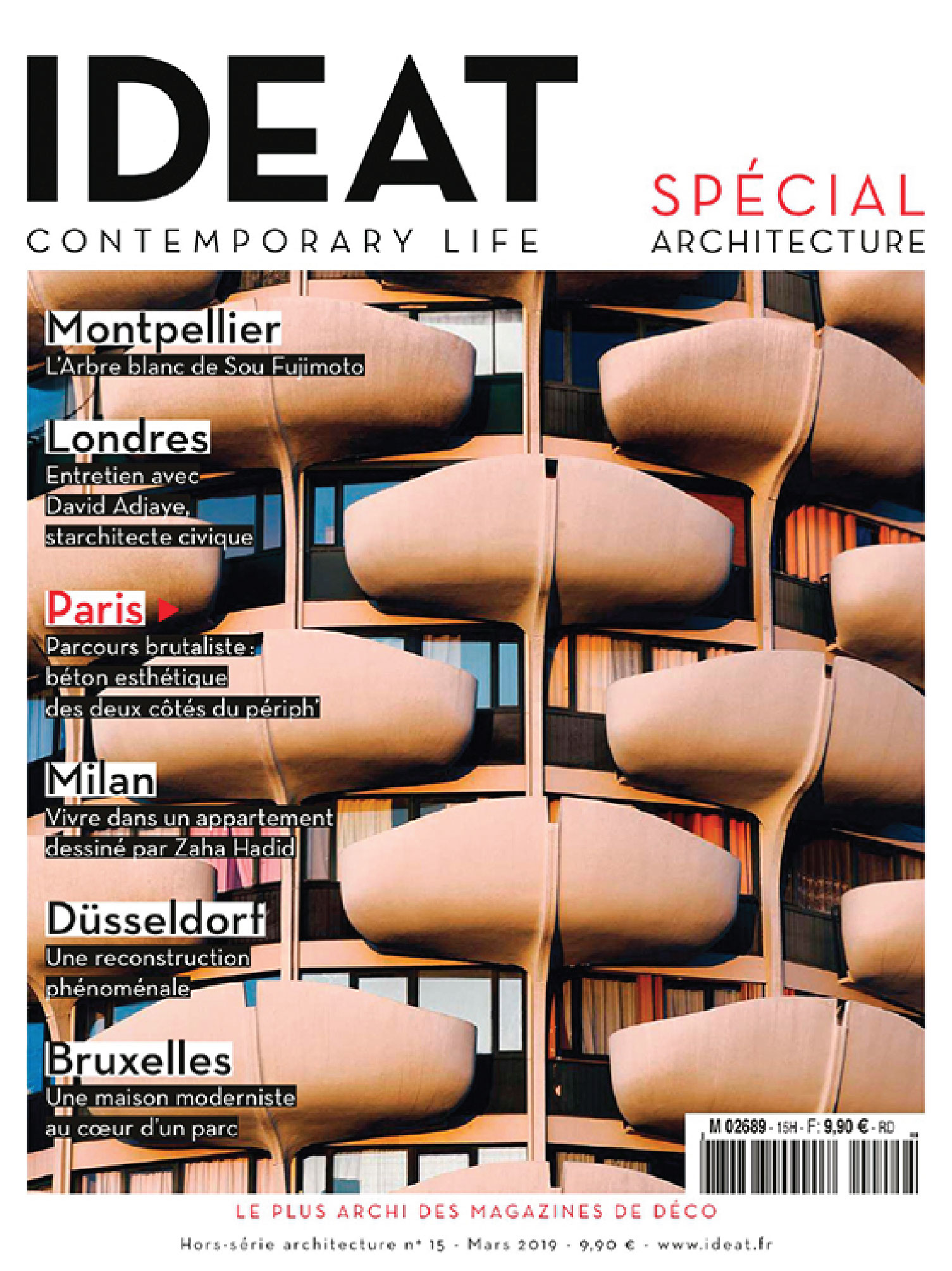cover of the magazine ideat march 2019