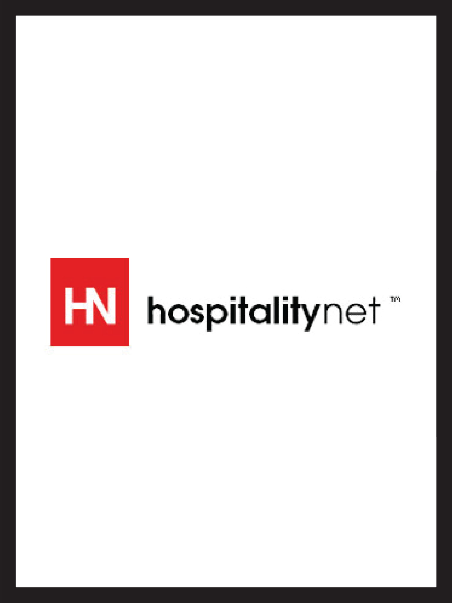 logo of the magazine hospitality net