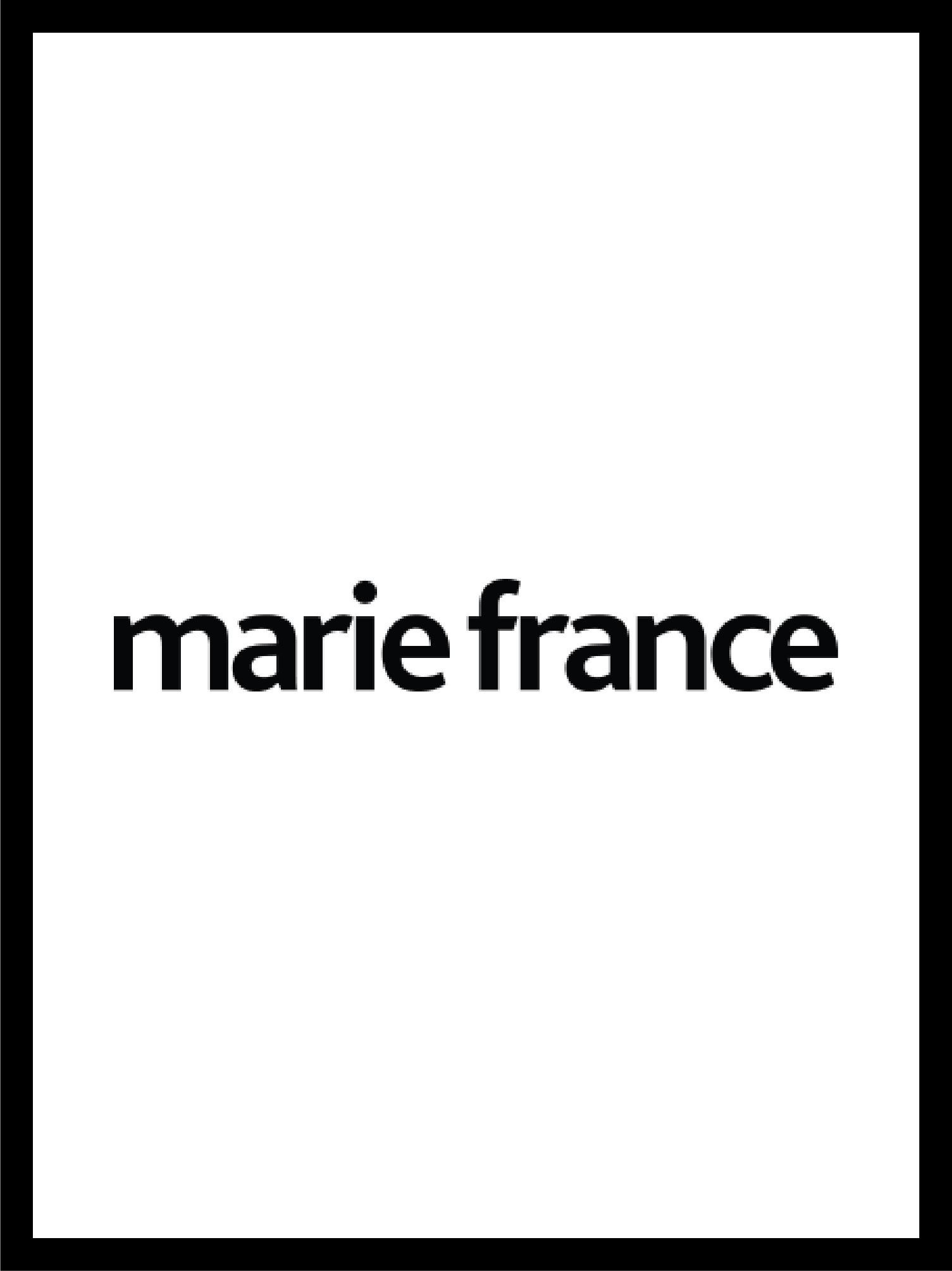 logo of the magazine marie france