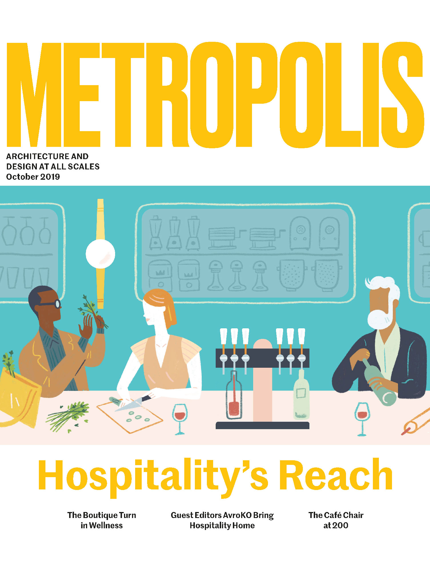 COUVERTURE magazine Metropolis octobre 2019
