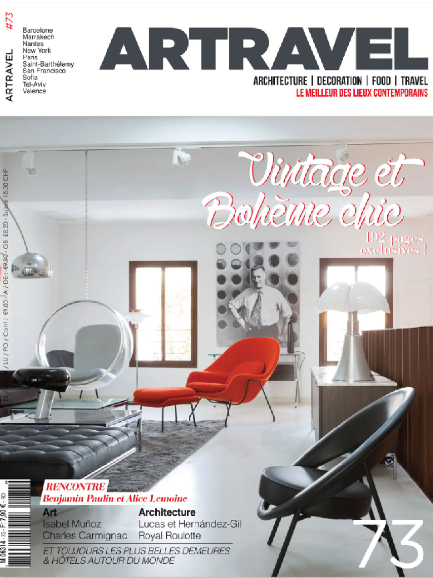 cover of the magazine artravel february 2017