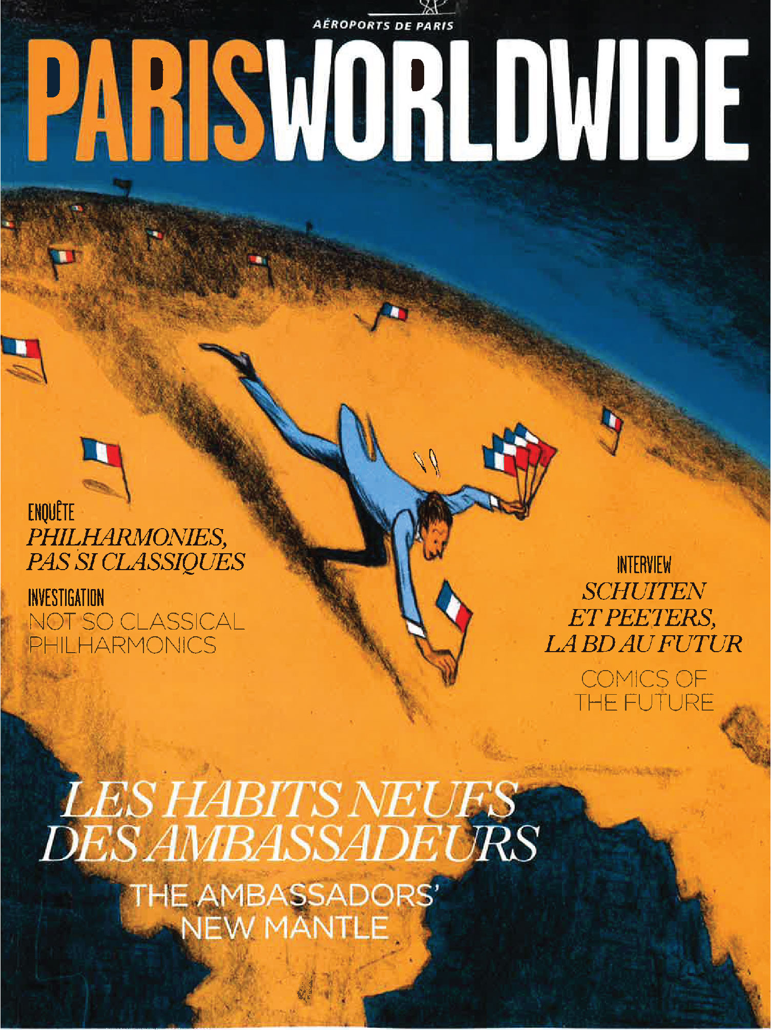 cover of the magazine aeroport de paris