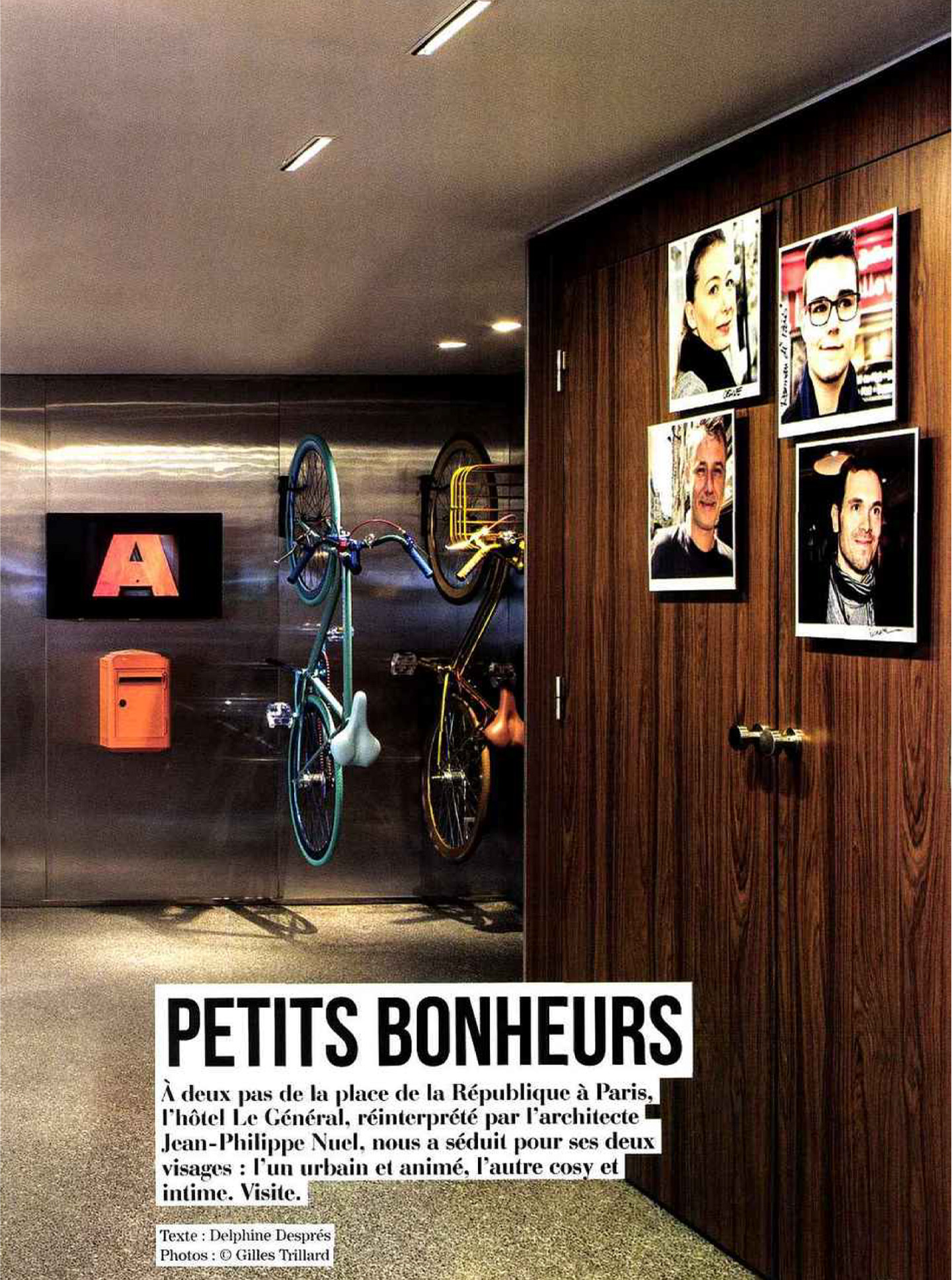 Article sur le Général hôtél réalisé par le studio jean-Philippe Nuel dans le magazine Artravel, nouvel hotel lifestyle, architecture d'intérieur de luxe, paris centre, hotel de luxe français