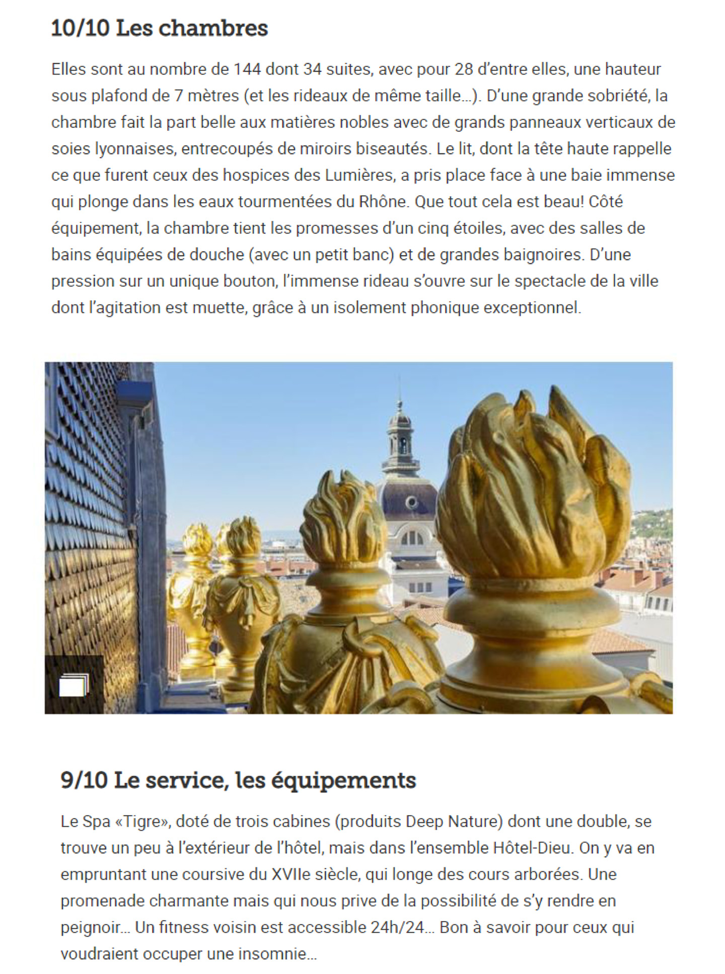 Article on the InterContinental Lyon - Hôtel Dieu realized by the studio jean-Philippe Nuel in the figaro magazine, new lifestyle hotel, luxury interior design, paris center, french luxury hotel