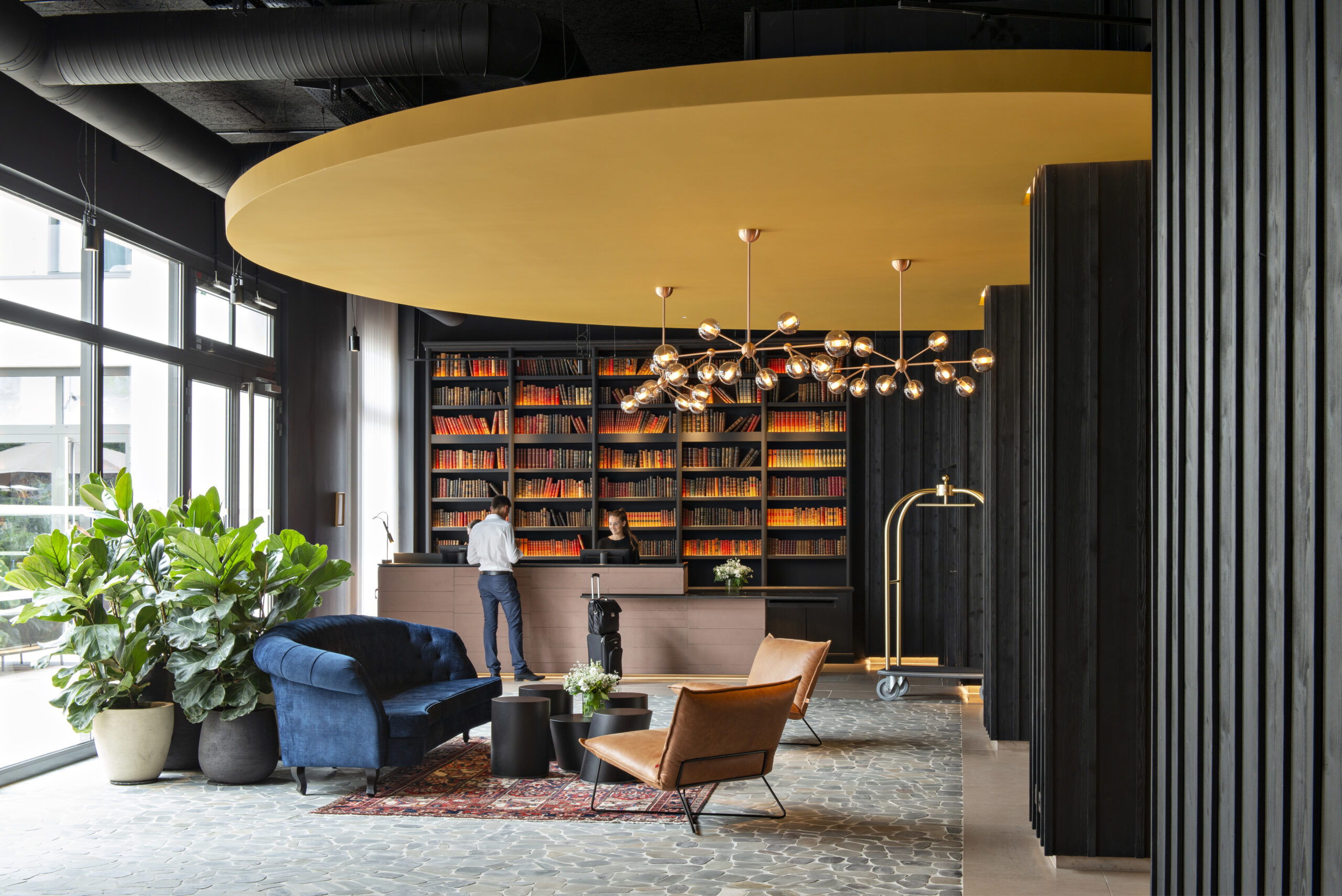 Lobby de l'Hôtel Léonor
