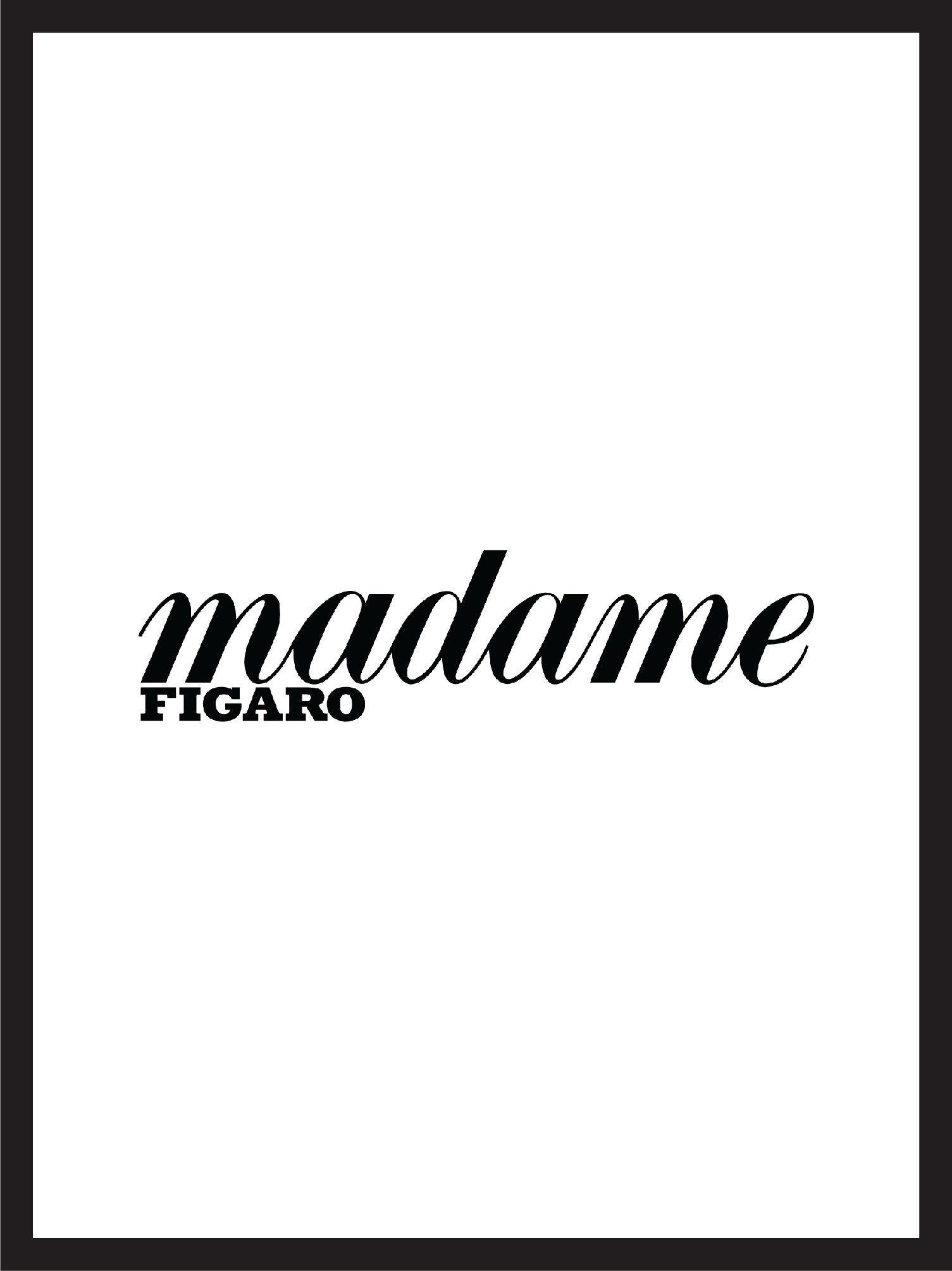 Logo Madame Figaro