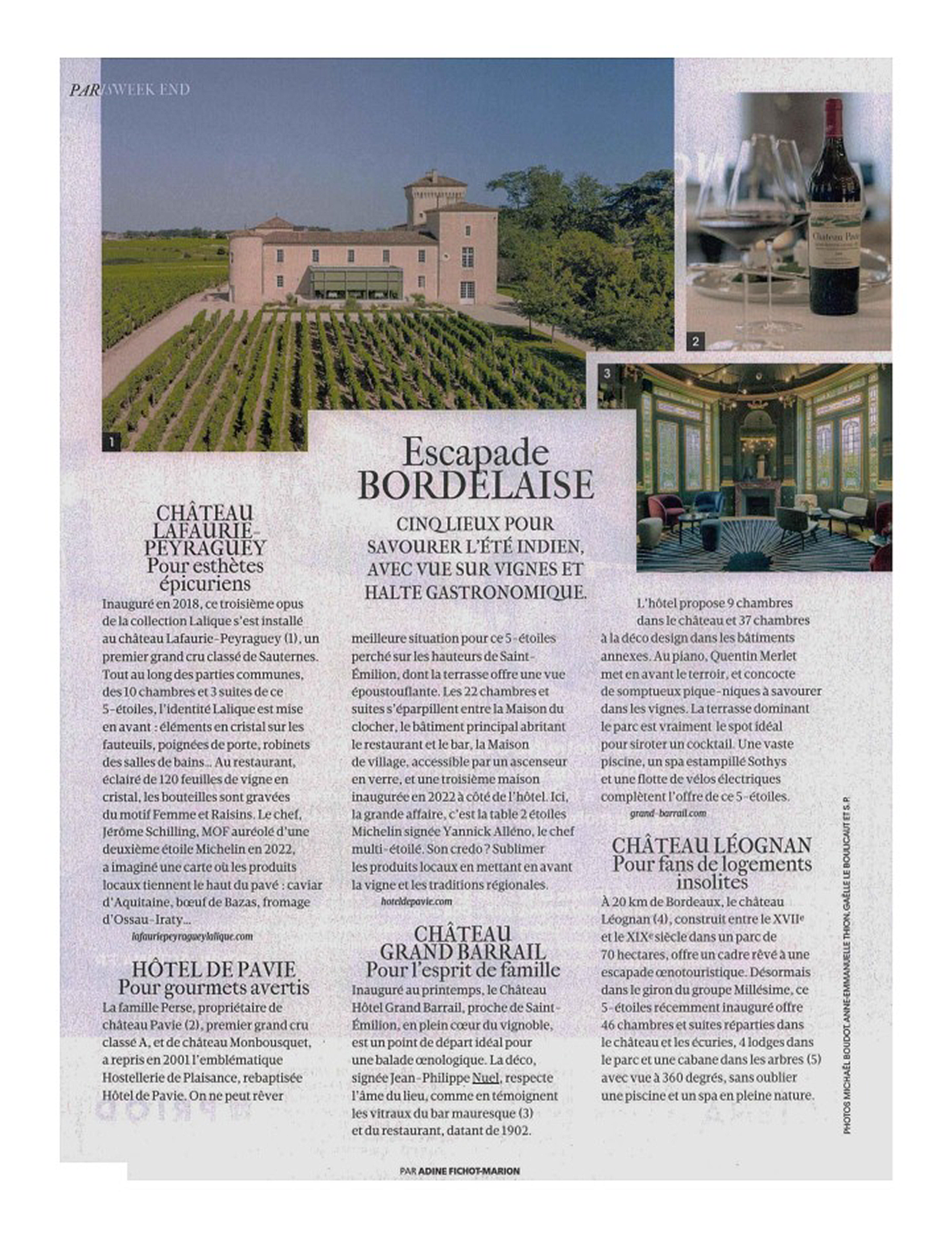 Article Madame Figaro