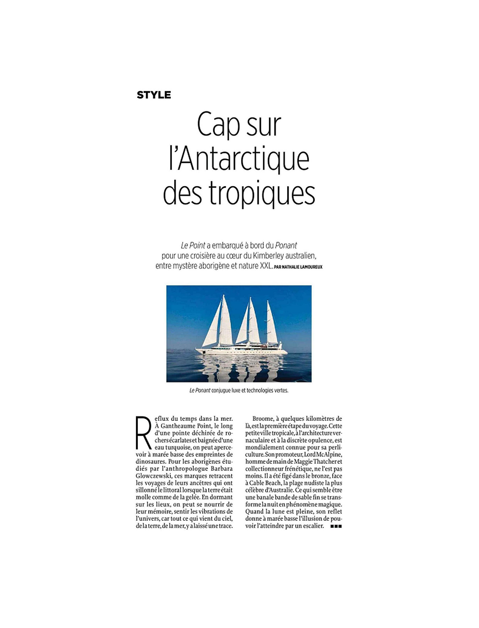 Article Le Point